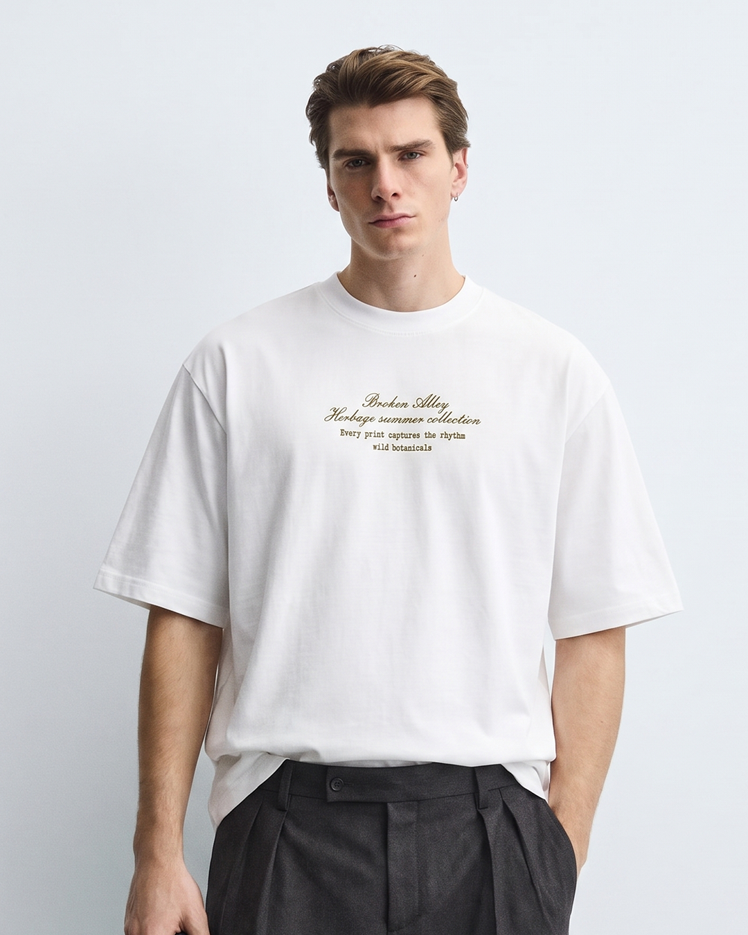 White herbage Tshirt